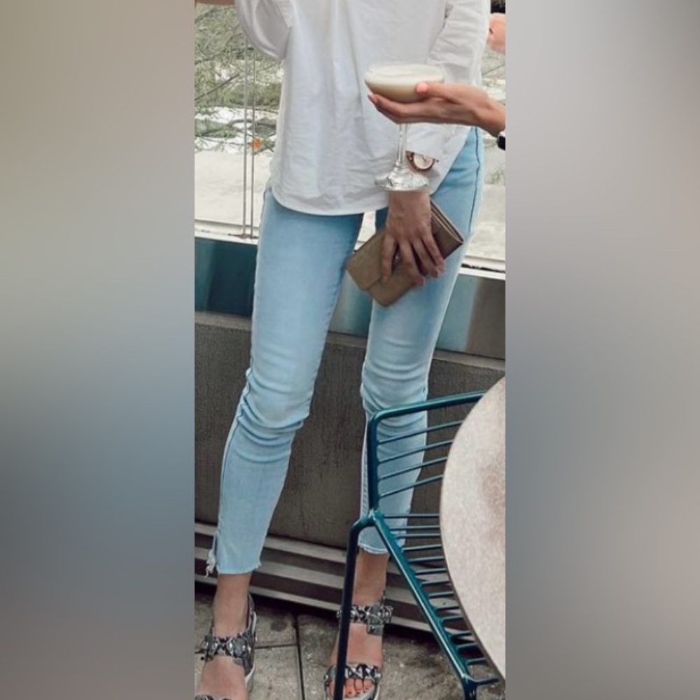 Women's Kensie Vintage Light Blue Jeans